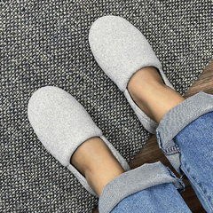 Pantufa MyPantoo Comfy Prata - MyPantoo | Um abraço nos pés