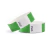 pulsera de papel para eventos verde ingles x 10 unidades