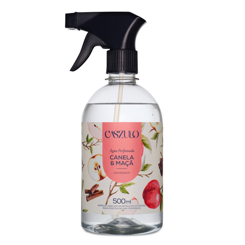 Água Perfumada Canela e Maçã Caszulo 500ml - Via Aroma - comprar online