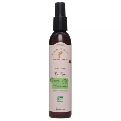 Água Termal com Óleo Essencial de Tea Tree (Melaleuca) 200ml - Via Aroma - comprar online