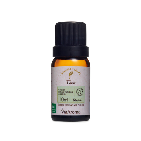 Blend de Óleos Essenciais Foco 10ml - Via Aroma - comprar online