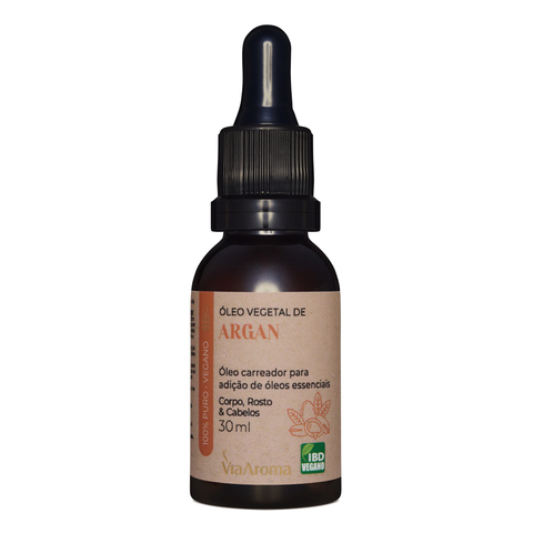 Óleo Vegetal Argan 30ml - Via Aroma - comprar online
