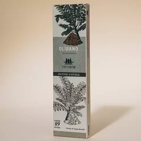 Incenso Natural Olíbano c/ 9 un - Nirvana - comprar online