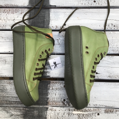 Botitas Tango Agua Patagona verde amazona a04-pichuco*163