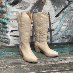 Texanas bordadas natural hueso. p02i-1855 en internet