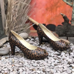 Stilettos con plataforma, animal print. e03-3006 - comprar online