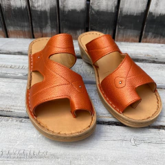 Ojota doble superconfort ,metalizado naranja. s06v-2209 - comprar online