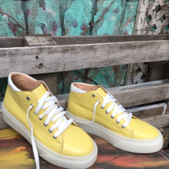 Botitas casual amarillo limón. s06i-914 en internet