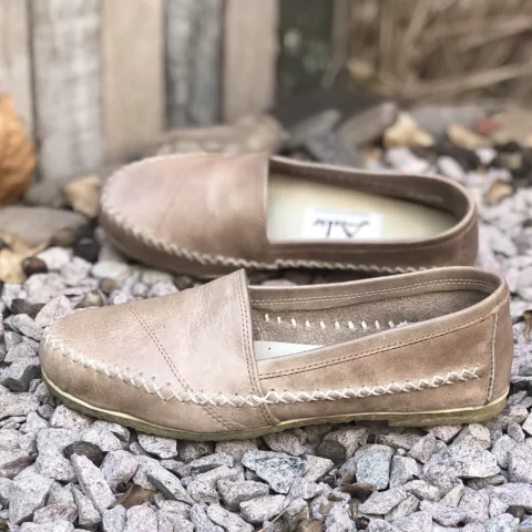 Alpargata lisa visón cla. v07-011*111