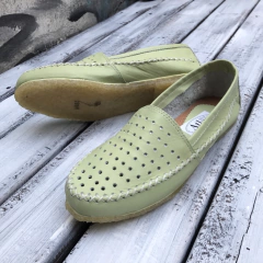 Alpargatas pic verde pistacho. v07-010*111 - comprar online