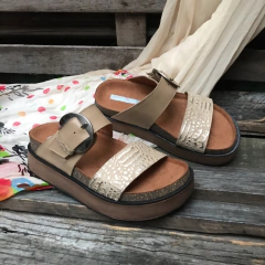 Chinelas marfil. q09v-Berlin - tienda online