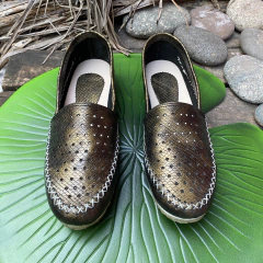 Alpargatas pic oro viejo. v07-010*111 - Altas de Olivos