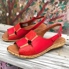Sandalias pach rojas. m01v-800 - comprar online