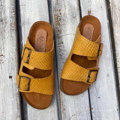 Chinelas birk 2 hebillas maiz. q09v-alicante - comprar online