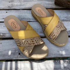 Imagen de Chinela combinada maiz y hue so. q09v-tulum
