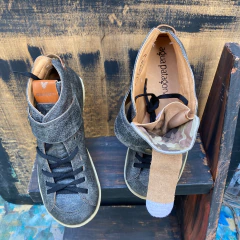 Botitas Agua Patagona track12 negro stone a04-tk12*