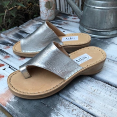 Ojota superconfort, metalizado plata. s06v-2205 en internet