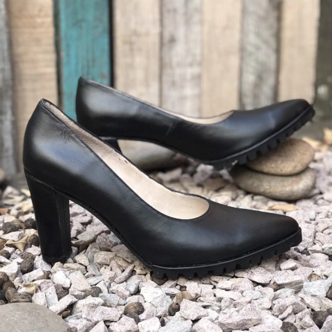 Stilettos base track, negros. e03-20016