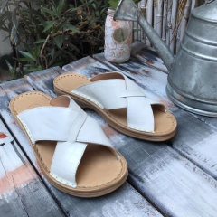 Chinela cruzada superconfort, blanca. N*36. s06v-2210 - comprar online