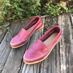 Alpargatas lisas ciruela v07-011*111 - comprar online