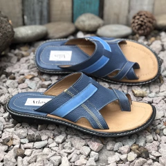 Ojotas confort azul jean. . s06v-705