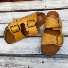 Chinelas birk 2 hebillas maiz. q09v-alicante - Altas de Olivos