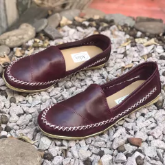 Alpargata lisa bordo borravino. v07-011*111 - comprar online