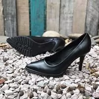 Stilettos suela track, negros. f13-1561 - comprar online