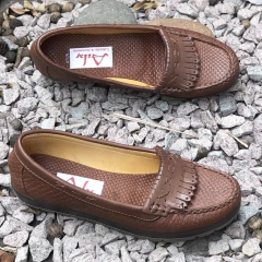 Mocasín legítimo chcolate r11-141*139 - Altas de Olivos