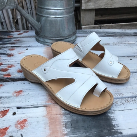 Ojota doble superconfort, blanca. s06v-2209