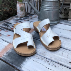 Ojota doble superconfort, blanca. s06v-2209 - Altas de Olivos