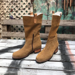 Bota de montar de gamuza suela n* 42 y 43. e03i-20016 - comprar online