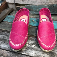 Alpargata lisa ciruela quebrado. v07-011*111 - comprar online