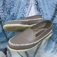 Alpargata lisa visón osc. v07-011*111