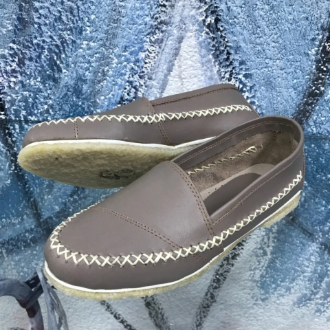 Alpargata lisa visón osc. v07-011*111