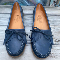 Mocasín legítimo azul jean r11-1210-141