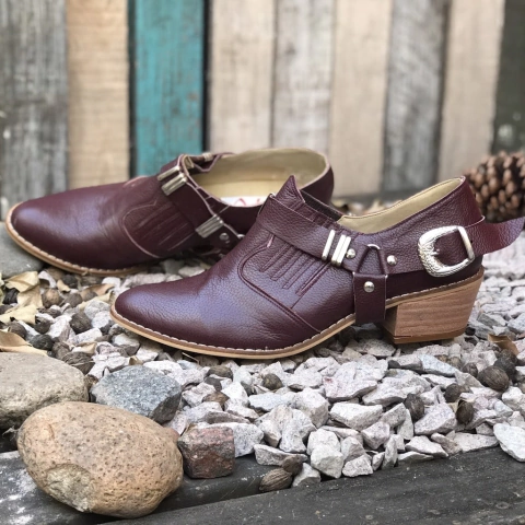 Charrito liso bordó. Único n*41. e03i-531