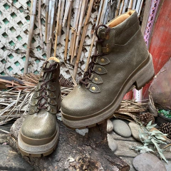 Borcegos con alpinos track verde- p02i-2326 - comprar online