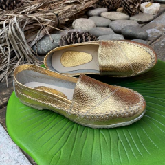 Alpargatas lisa metalizadas oro. v07-011*111 - comprar online