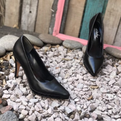 Stilettos con plataforma, negros. f13-1562 - Altas de Olivos