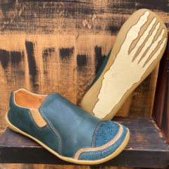 Panchas Patas huesos. Azul petróleo. Agua Patagona Alamo . a04-alamo-141 - comprar online