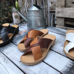 Chinela cruzada superconfort, suela y choco. s06v-2210 - Altas de Olivos