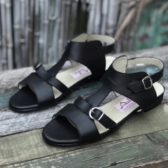 Sandalias negras.- e03v-101