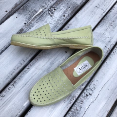 Alpargatas pic verde pistacho. v07-010*111 - tienda online