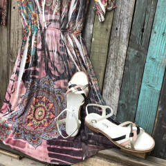 Imagen de Sandalias trenza, combinadas. . e03v-10043