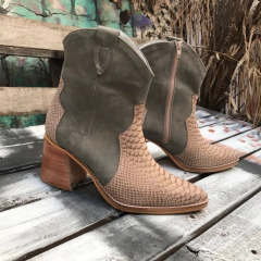 Texana combinada verde cemento y ana conda . e03-23033*466