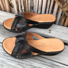 Chinelas combinadas negro y mult. j05v-224 - comprar online