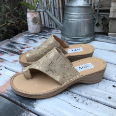 Ojota superconfort, boab y oro. s06v-2205 en internet