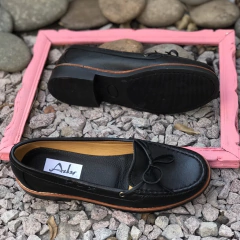Mocasín negro 142-121 r11 - Altas de Olivos