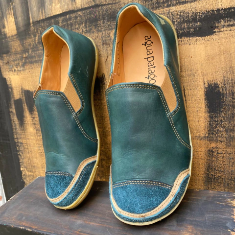 Panchas Patas huesos. Azul petróleo. Agua Patagona Alamo . a04-alamo-141